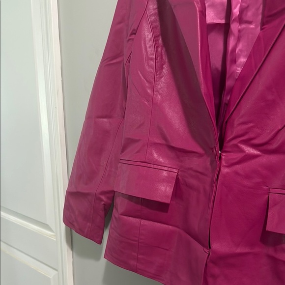 LE LIS Collection Women's Pink Blazer Jacket - Picture 4 of 8
